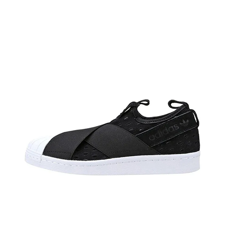 Adidas Originals Superstar Slip On Rita Ora Black White Women's