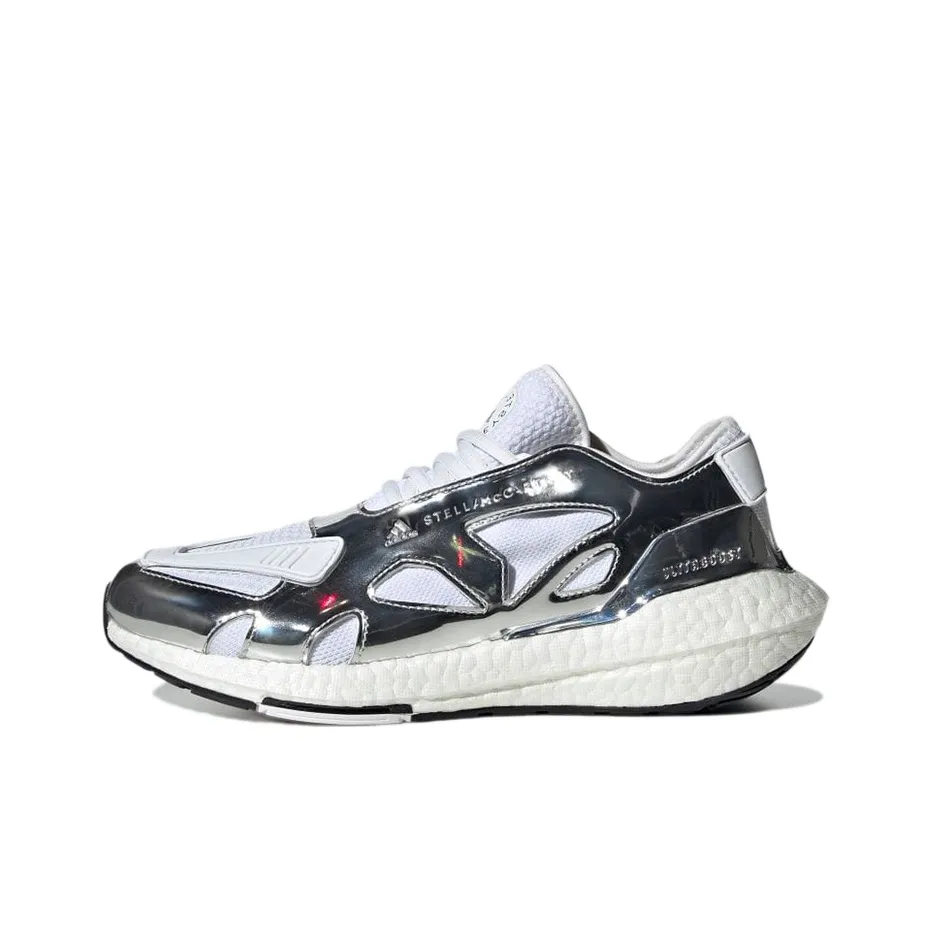 Adidas By Stella Mccartney Ultra Boost 22 Low Top White/Silver Women's