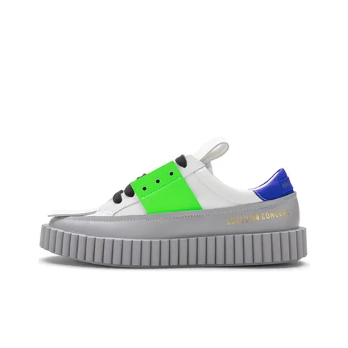 CHOCO CONCERT Кроссовки для скейтбординга Low Top Неоново-белый Унисекс