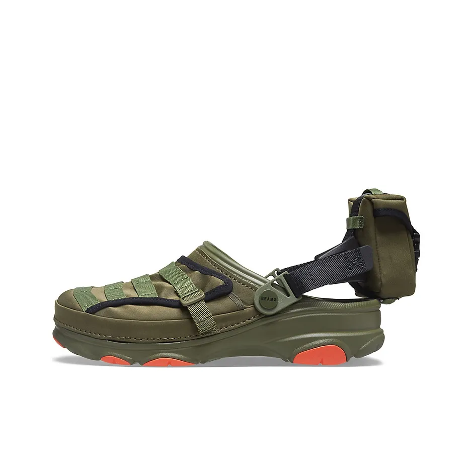 Crocs Beams X Classic All Terrain Military Clog 
Army Green
