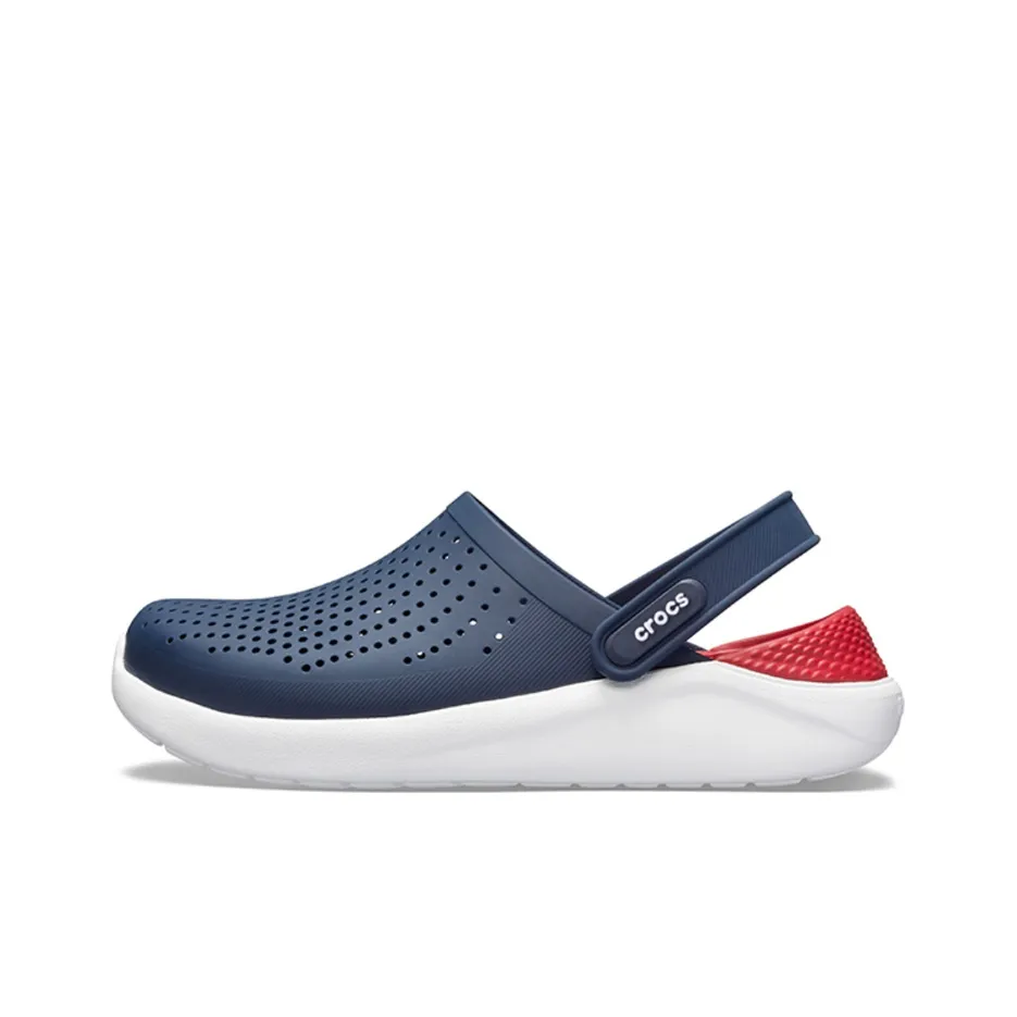 Crocs LiteRide Shoe Beach Sandals Unisex Blue Red