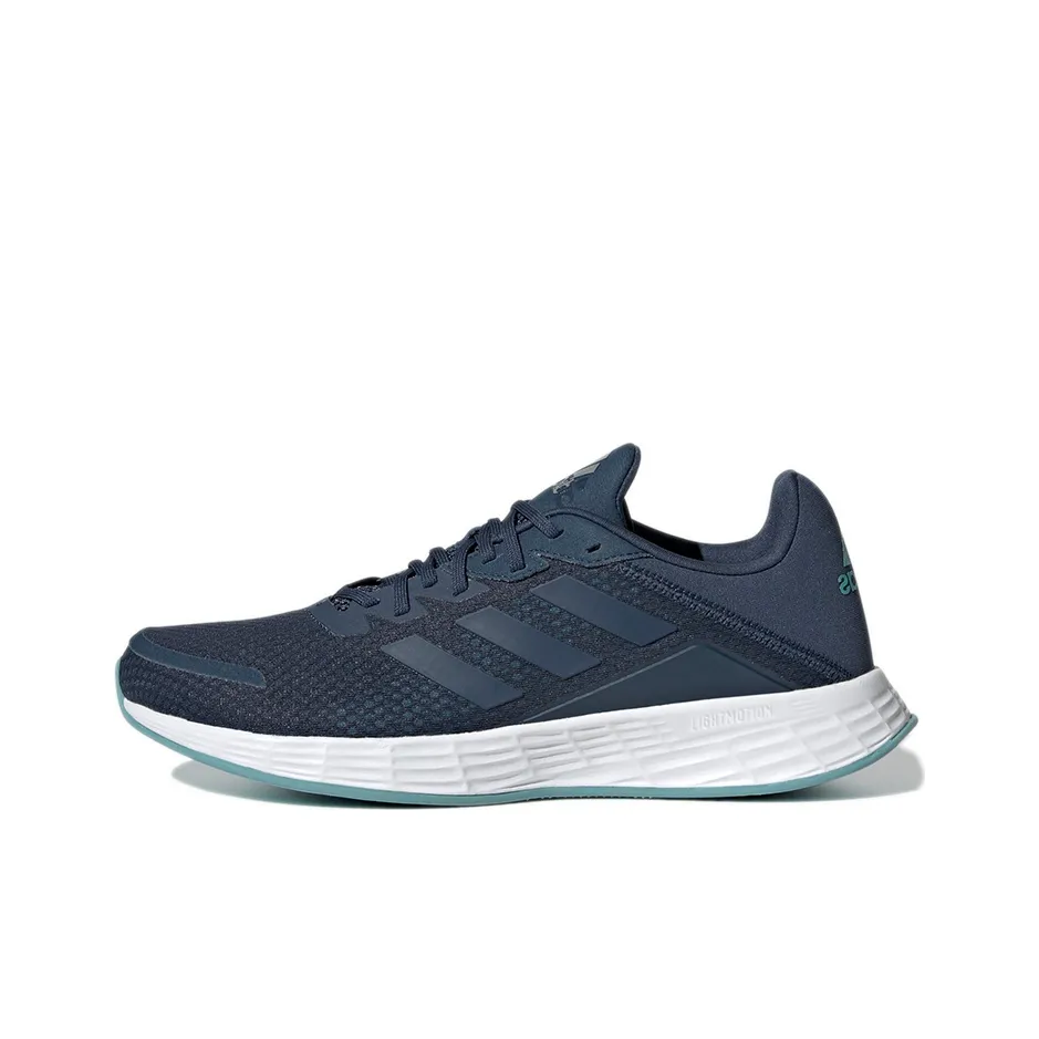 Adidas Duramo Sl Износостойкий Нескользящий и Дышащий Низкий Топ Тренировочные Беговые Кроссовки Мужские Морской Синий