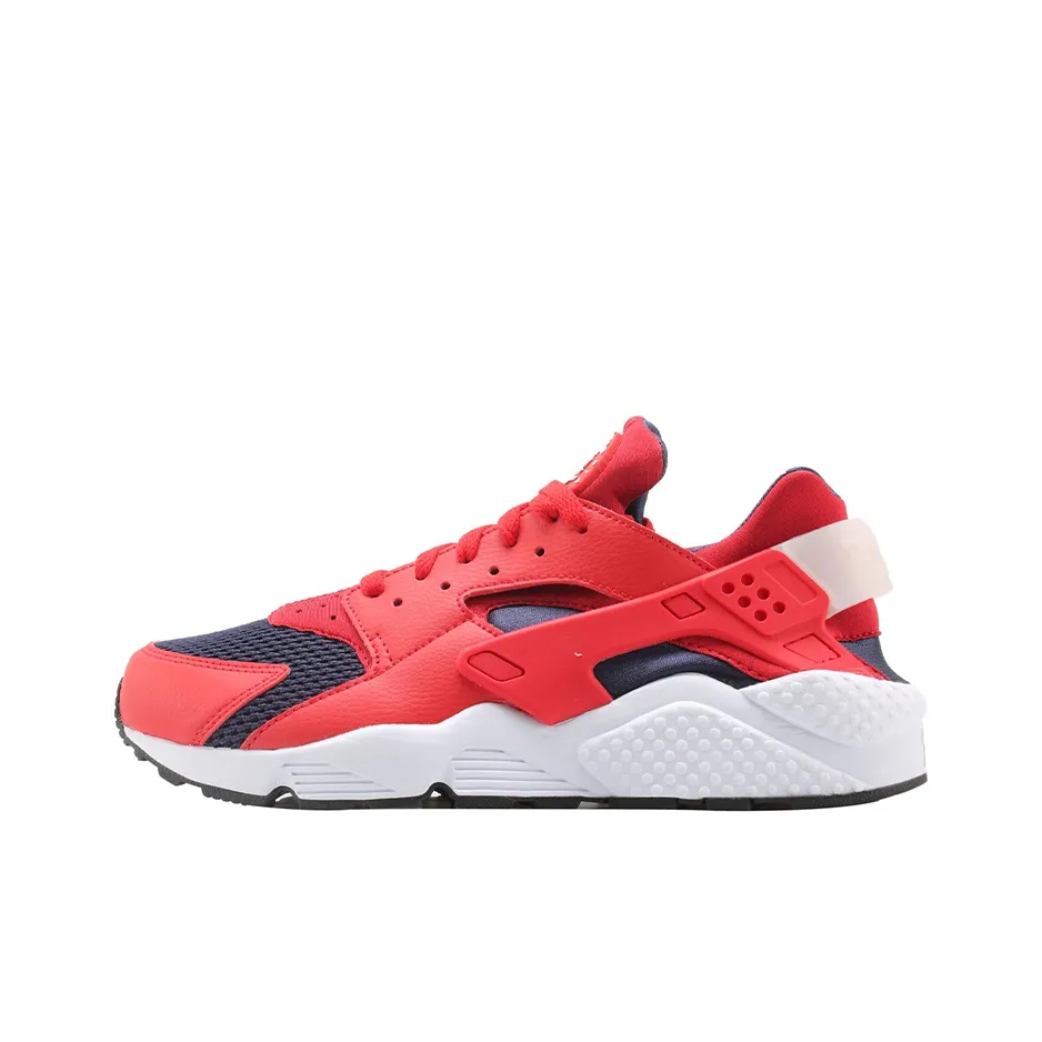 Nike Air Huarache Low Беговые кроссовки Мужские Красные Синие Пэчворк