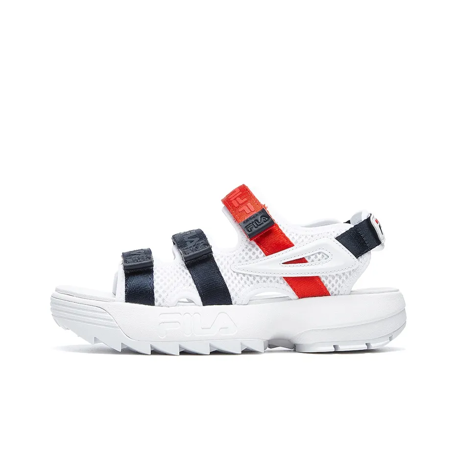 FILA Disruptor Ii Sandal White/black/red Women's