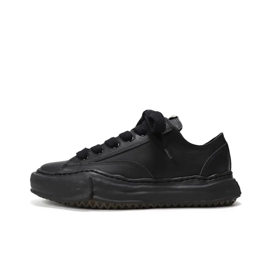 Maison MIHARA YASUHIRO Peterson OG Sole Leather Low Black