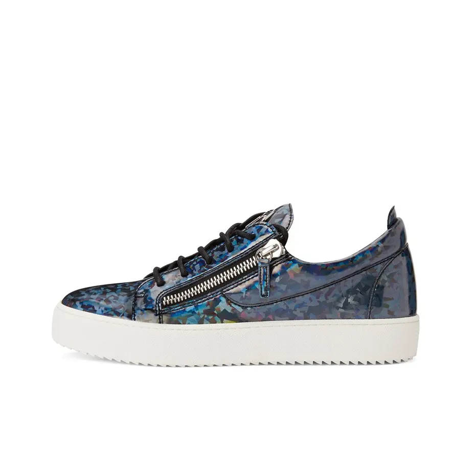 Giuseppe Zanotti/GZ Frankie Skateboard Shoes Men's Blue