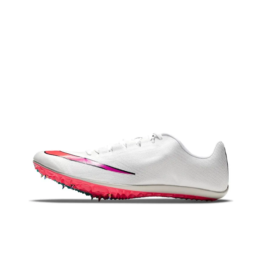 Nike Zoom 400 Амортизаторы Устойчивые к истиранию Низкий Топ Беговые кроссовки Мужские Белый Красный Зеленый