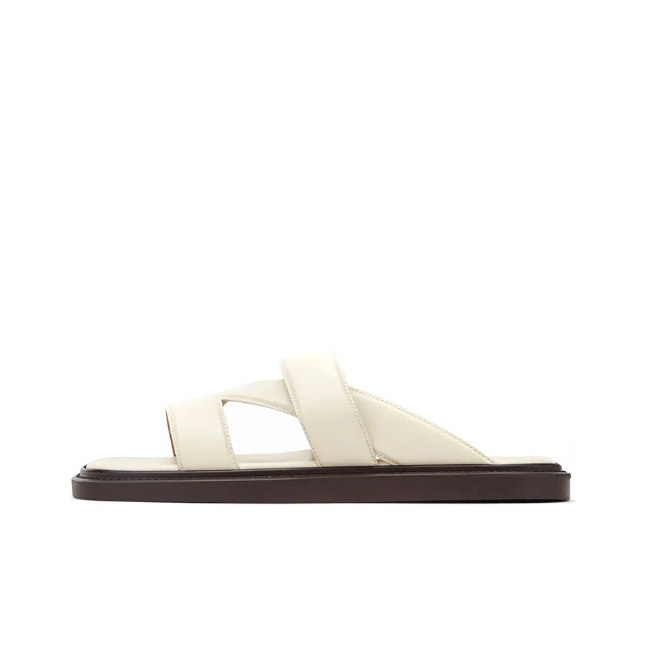 Bottega Veneta Slide Slippers Men's Sea Salt