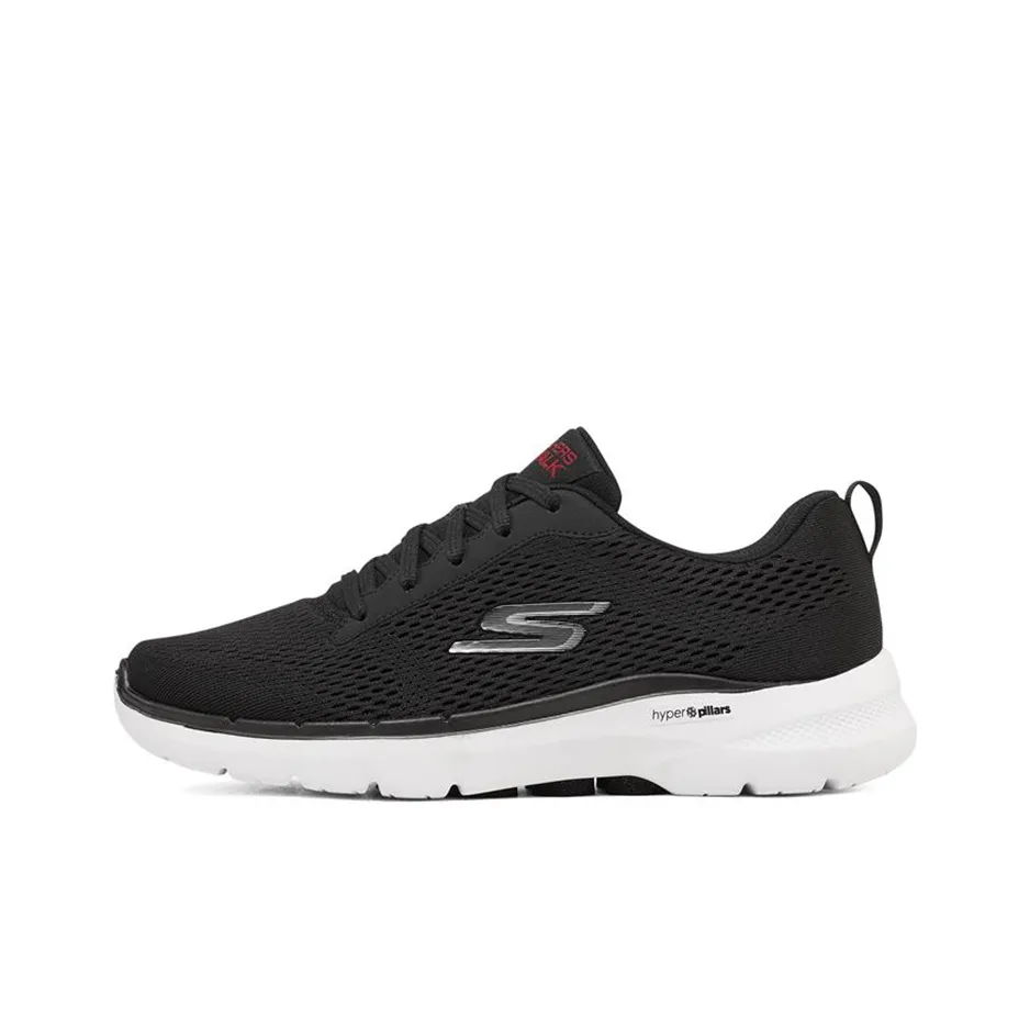 Skechers Go Walk 6 Avalo Lace Up 'Black'