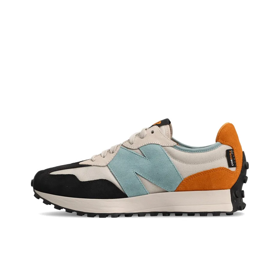 New Balance 327 Cordura Moonbeam Madras Orange