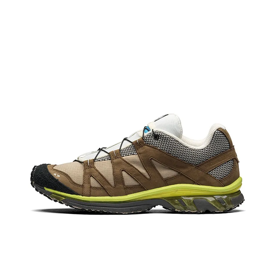 SALOMON Lightweight And Breathable Low Top Running Shoes Unisex Gray Mouse Color
