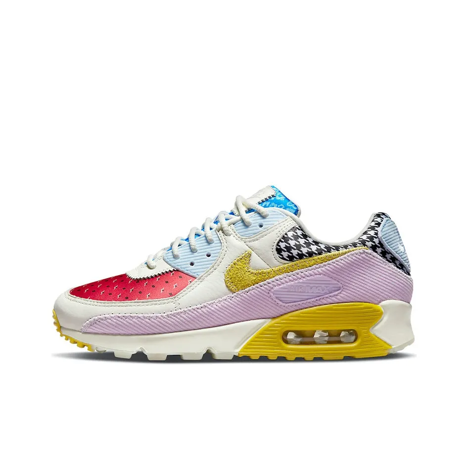Nike Air Max 90 Low Топ Беговые кроссовки Мужские Многоцветные