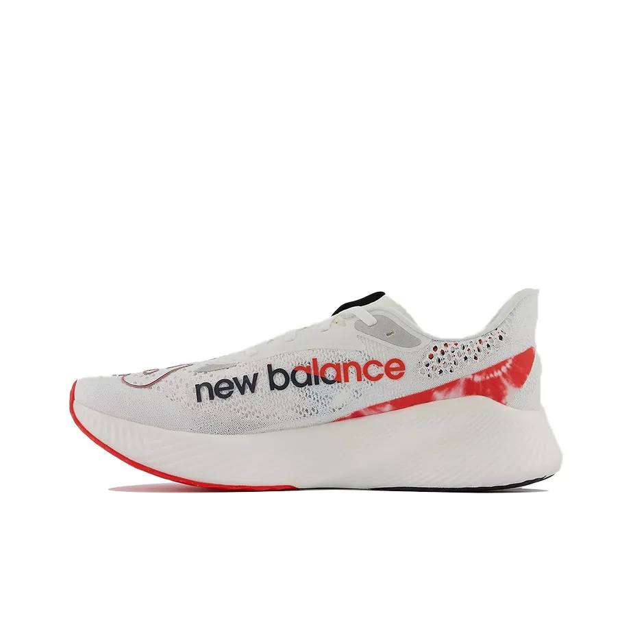 New Balance NB FuelCell Elite RC V2 Running Shoes Men Low Top White/Red