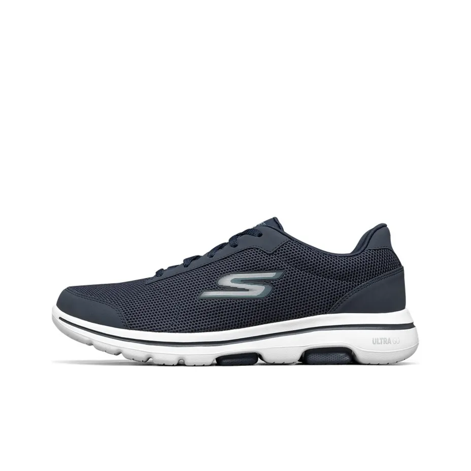 Skechers GO WALK 1 Low Топ Повседневные Беговые Кроссовки Мужские Темно-Синие
