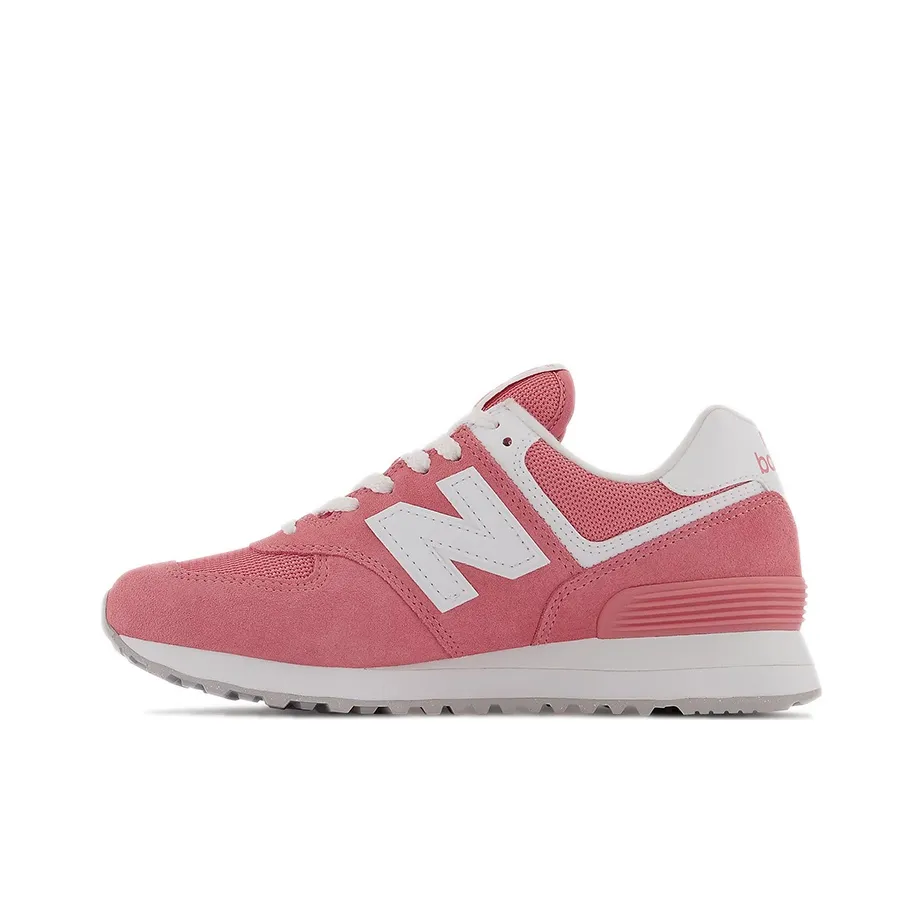 New Balance NB 574 Low Топ Беговые кроссовки Женские Розовый