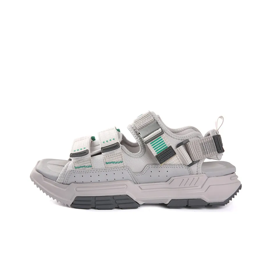 PEAK Beach Sandals Men's Gray