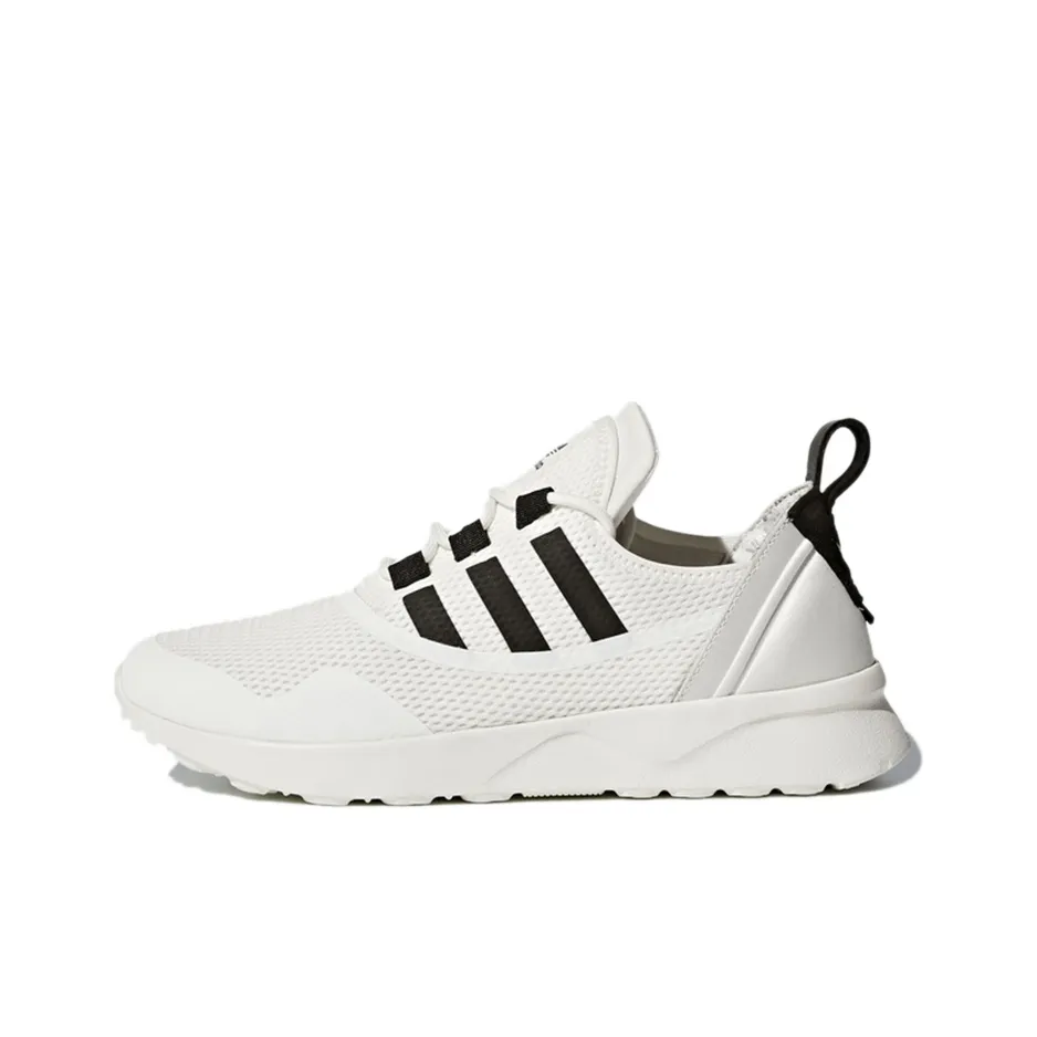 Adidas Originals ZX Flu Low Top Casual Shoes Women's White Black