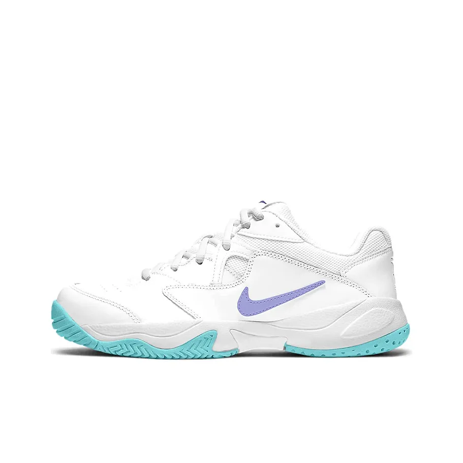 Nike Court Lite 2 Shoes White/Blue/Purple Women's