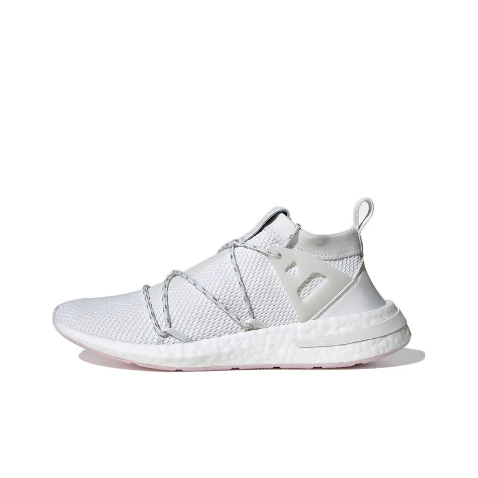 Adidas Originals Arkyn Slip-resistant Abrasion-resistant Low-top Беговые кроссовки Женские Серый Белый