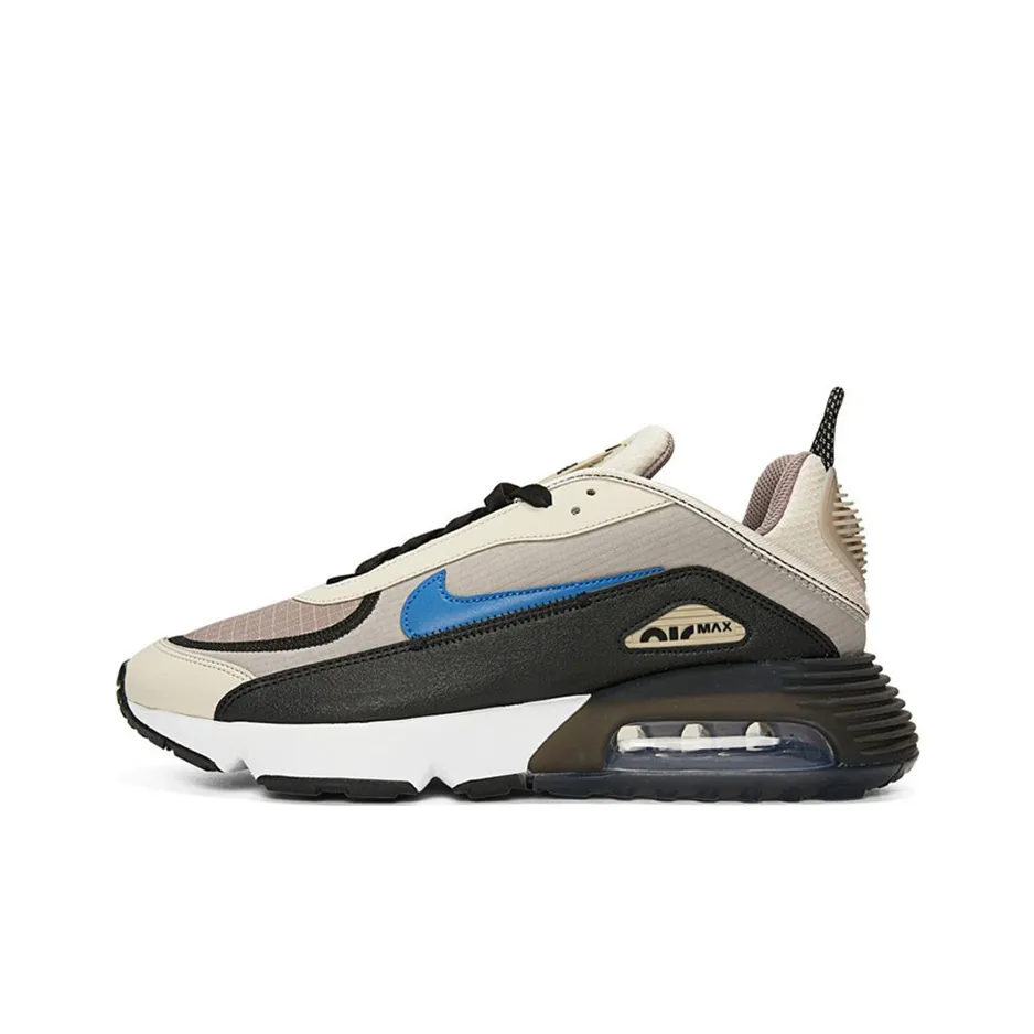 Nike Air Max 2090 Low Топ Марафон Беговые кроссовки Мужской Серый Синий Черный