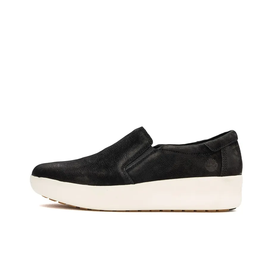 Timberland Running Shoes Women's Low Top Black/White