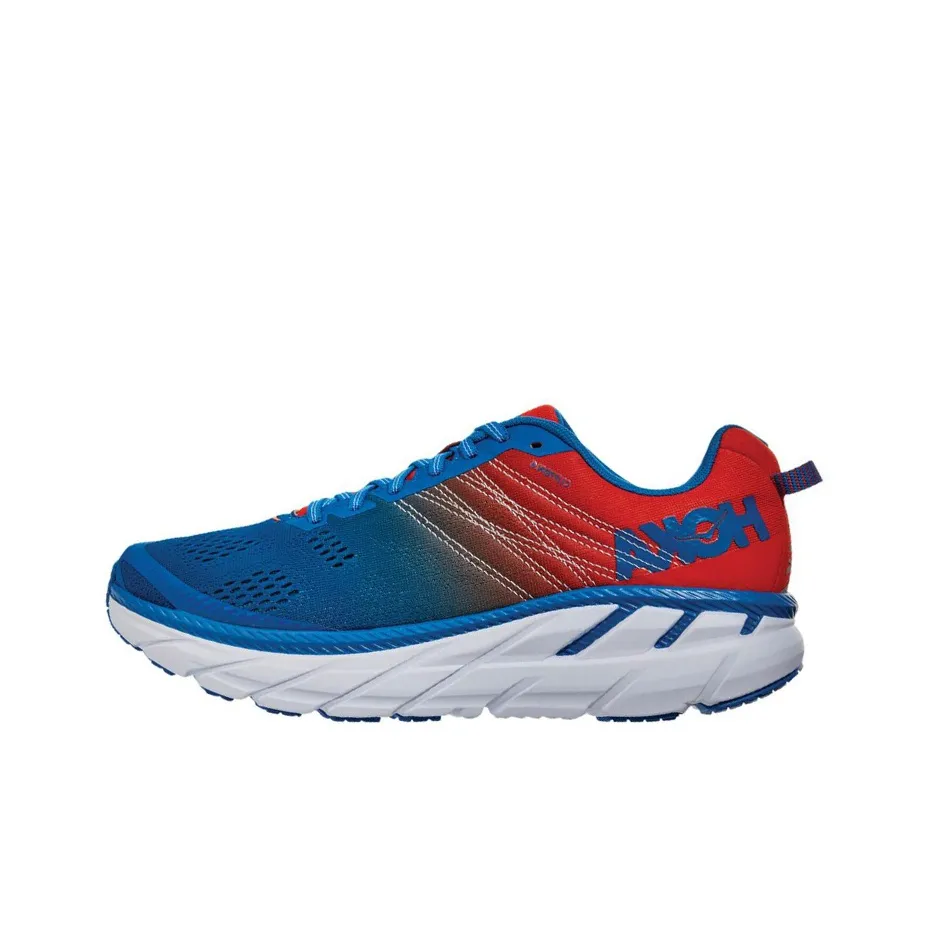 HOKA ONE ONE Clifton 6 Легкий Низкий Топ Беговые кроссовки Мужской Синий