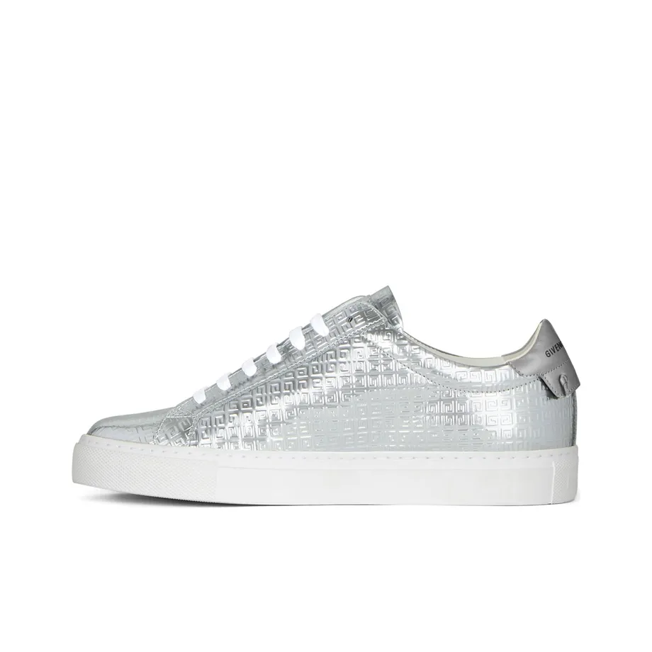 Givenchy Urban Skateboard Shoes Women's Low top Silver