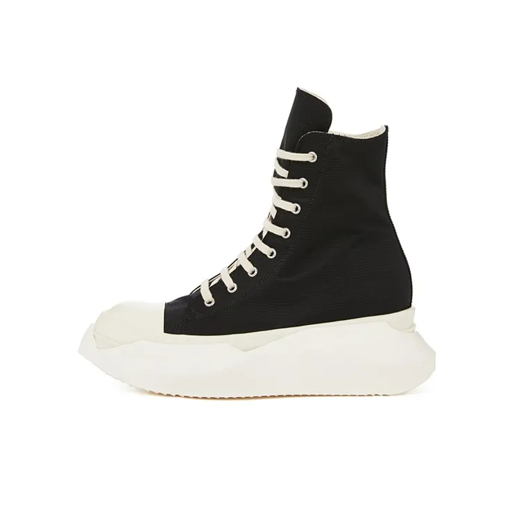 Rick Owens DRKSHDW High Top Stylish Skateboarding Shoes Men's Black White