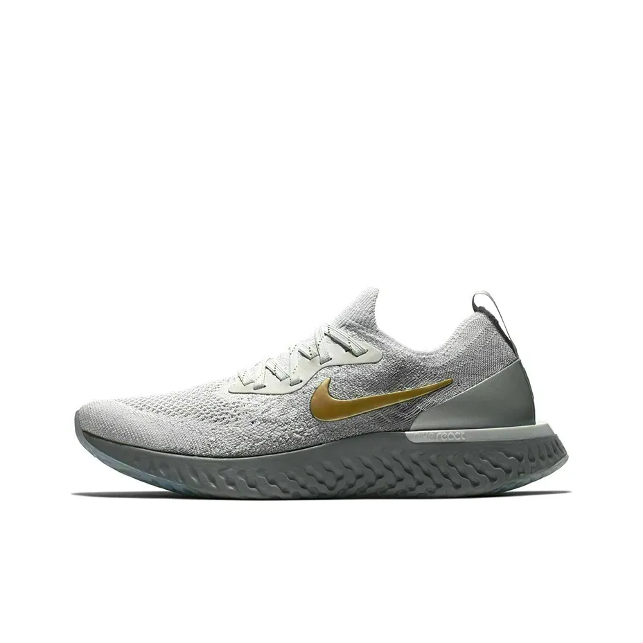 Nike Epic React Flyknit Premium 'Vast Grey Gold' Women's