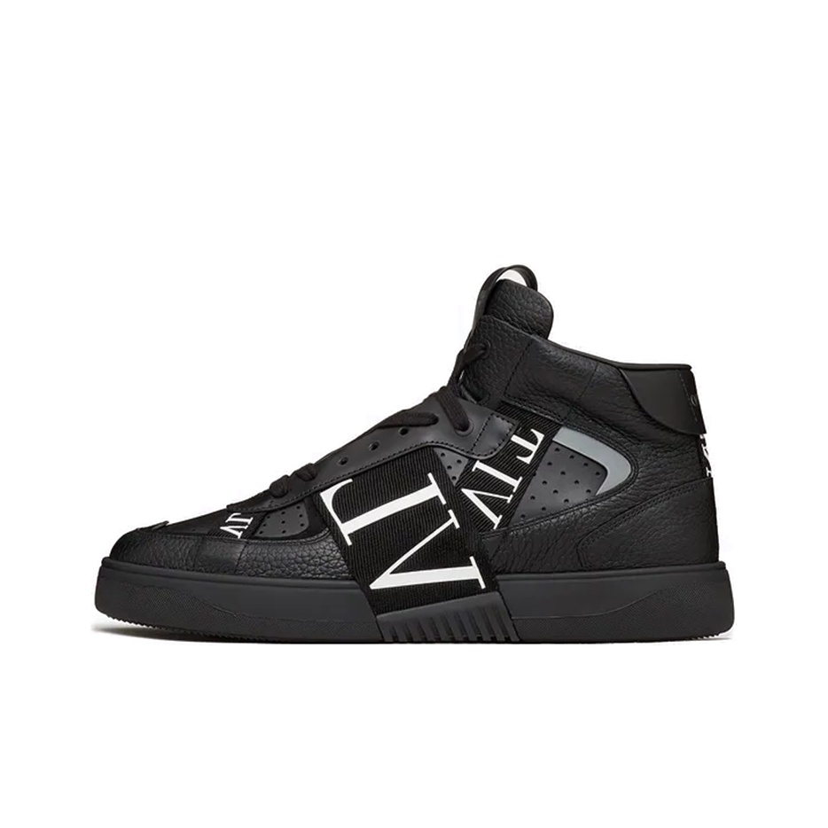   Varten High Top Sneaker スニーカー Valentino Garavani VLTN High Top Sneakers Black and White