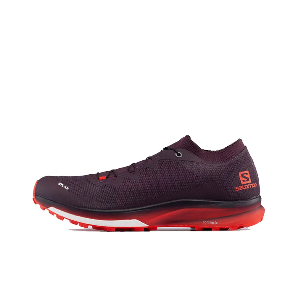 SALOMON S/LAB ULTRA 3 Running Shoes Unisex Low Top Dark Coffee