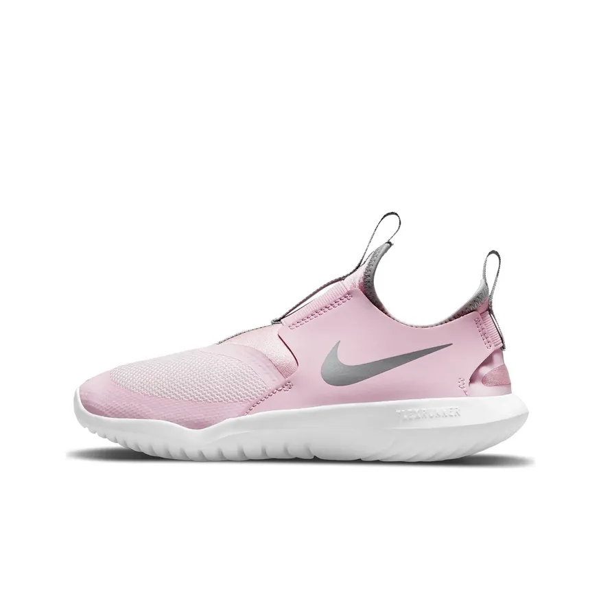 Nike Flex Runner 'Pink Foam Metallic Silver' GS