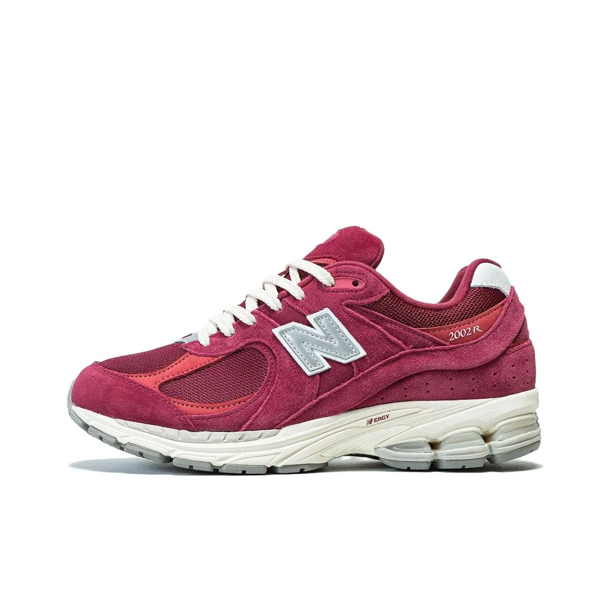 New Balance NB 2002R Low Топ Повседневный Городской Коммутер Беговые кроссовки Унисекс Бордовый