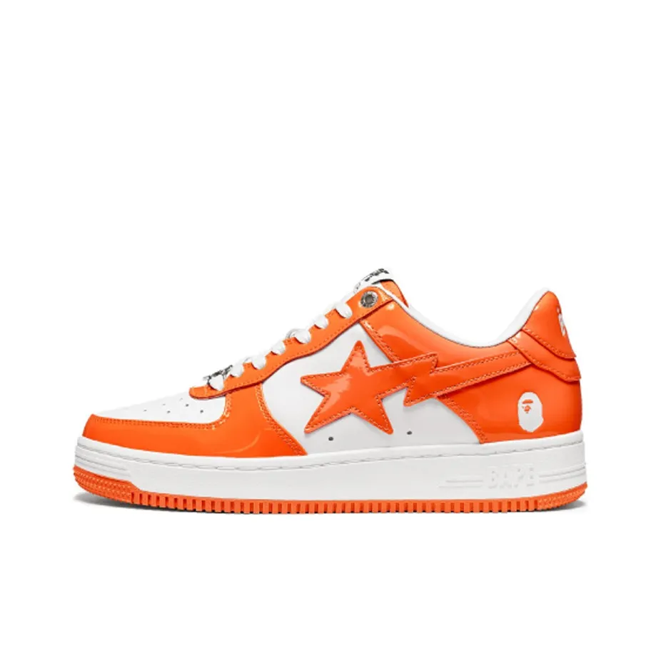 A BATHING APE Bape Sta Low Orange