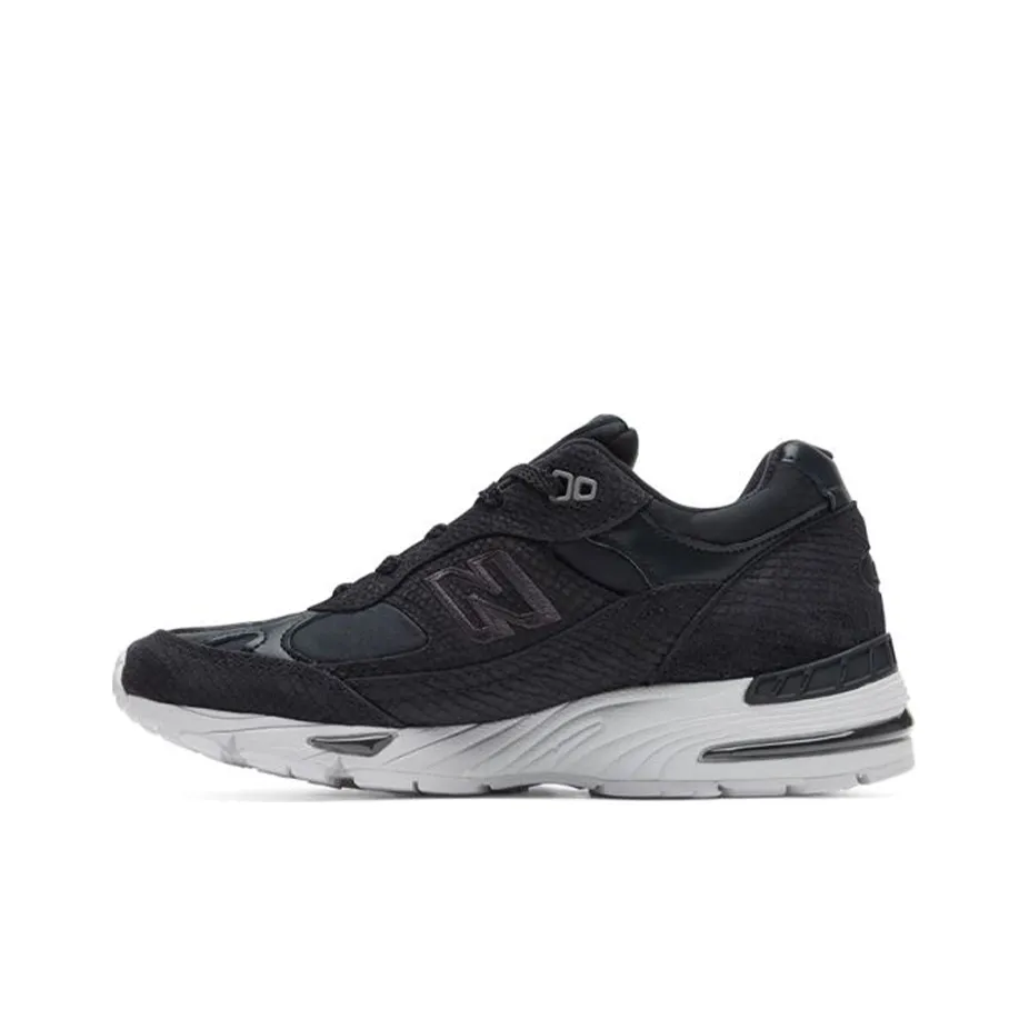 New Balance 991 MiUK Black Reptile Women's