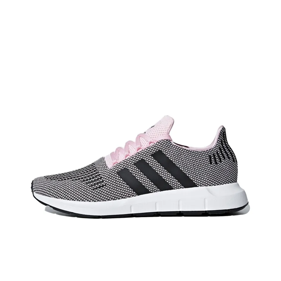 Adidas Originals Swift Run Slip-resistant Abrasion-resistant Low-top Беговые кроссовки Унисекс Серый