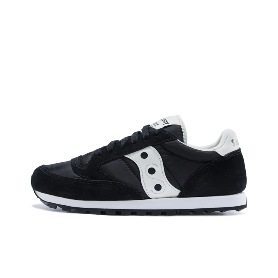 Saucony Jazz Cushioning, Slip Resistant, Abrasion Resistant, Breathable, Support Low Top Running Shoes Women's Black