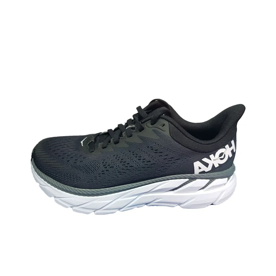HOKA ONE ONE Clifton 7 Low 'Black White'