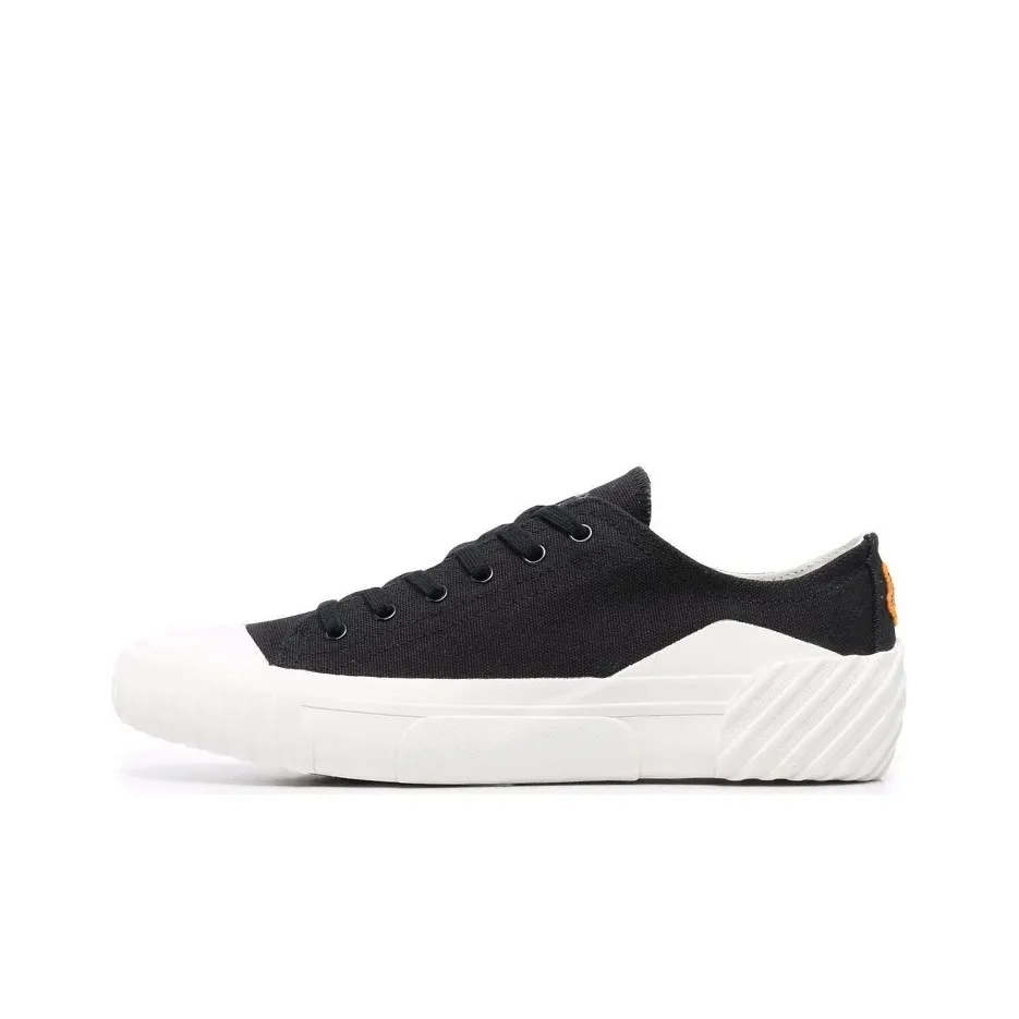 KENZO Tiger Crest Low-Top Stylish Skateboarding Shoes Men's Black