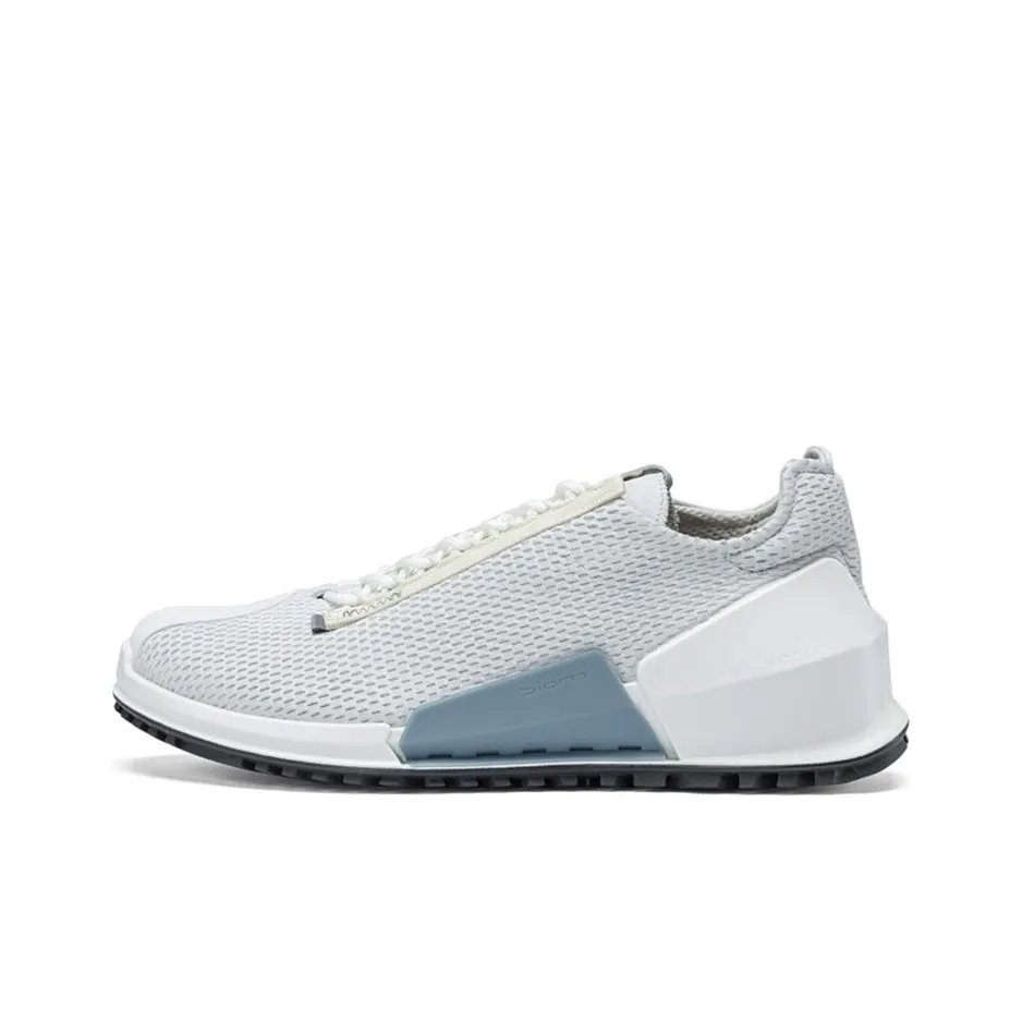 Ecco Walking 2.0 Collection Low Top Running Shoes Men's White