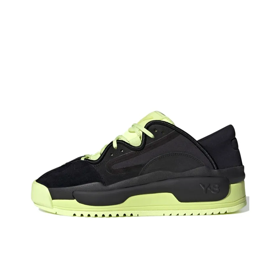 Y-3 Hokori 2 Black Semi Frozen Yellow
