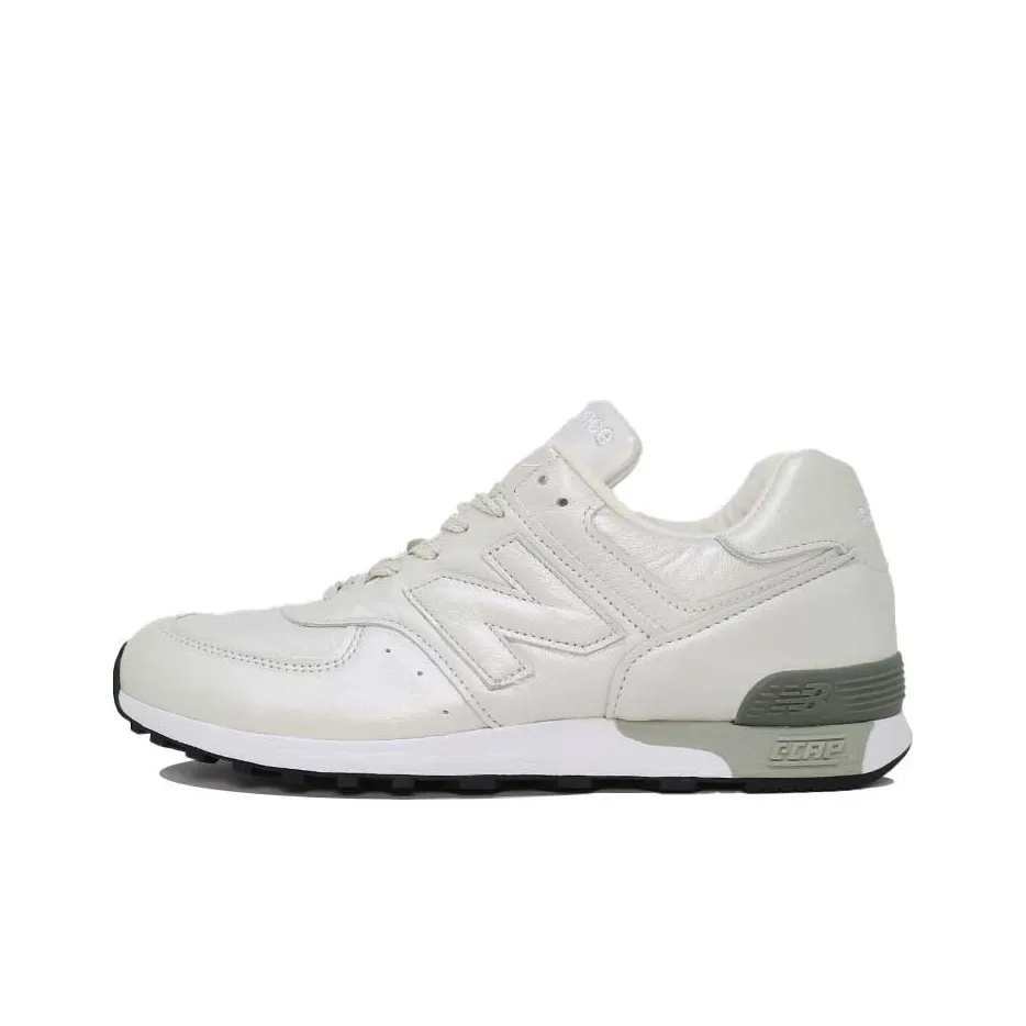 New Balance NB 576 Low Топ Беговые кроссовки Мужские Серебристо-белые