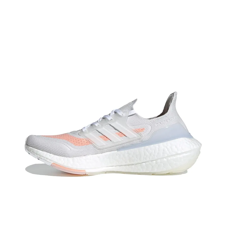 Adidas Ultra Boost 21 White Glow Pink Women's