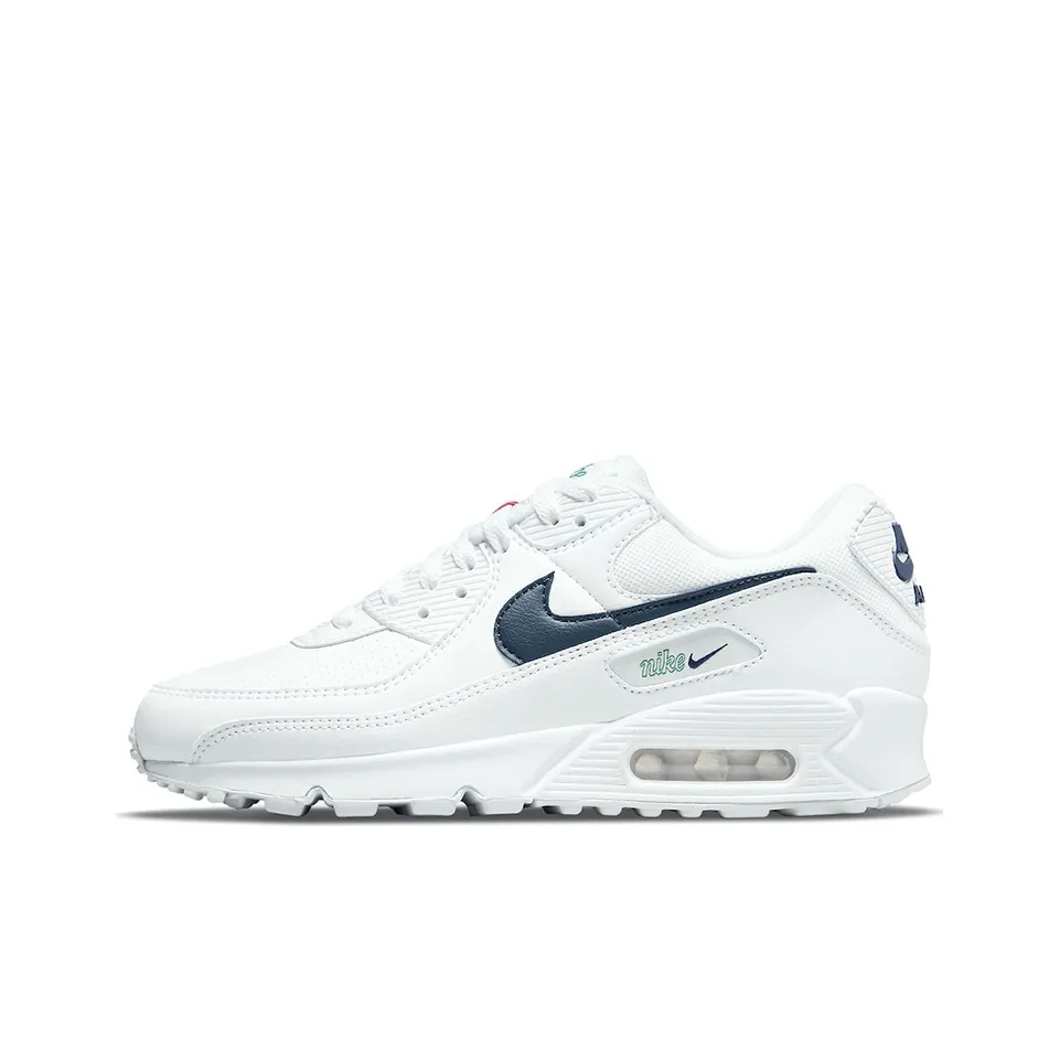 Nike Air Max 90 White Thunder Blue Women's