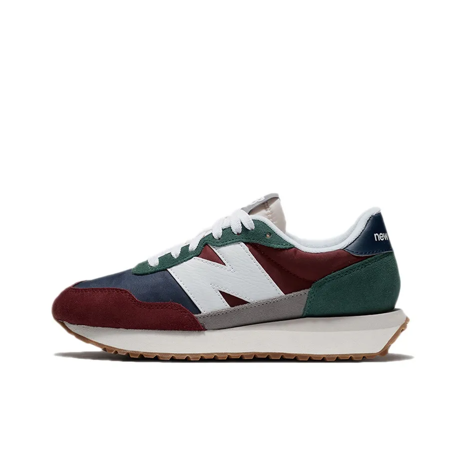 New Balance NB 237 Running Shoes Unisex Low Top Red/Blue/Green