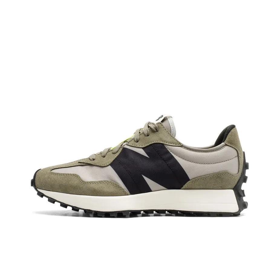 New Balance NB 327 Running Shoes Unisex Low Top Army Green