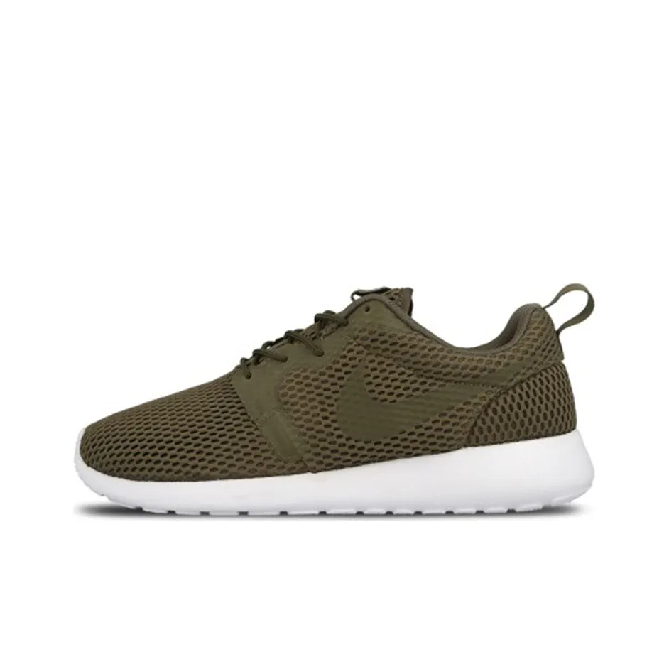 Nike Roshe One Hyperfuse Breath Sports Shoes Green Olive Green