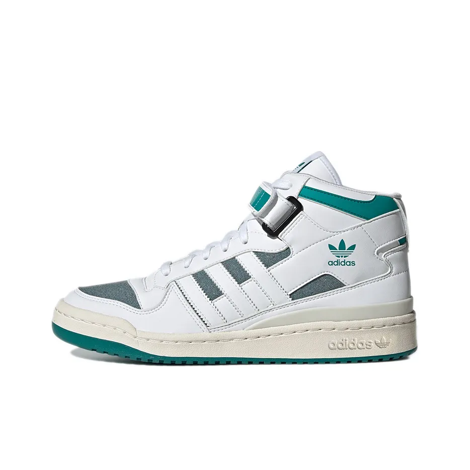 Forum Adidas Originals Mid 'White Equipment Green'