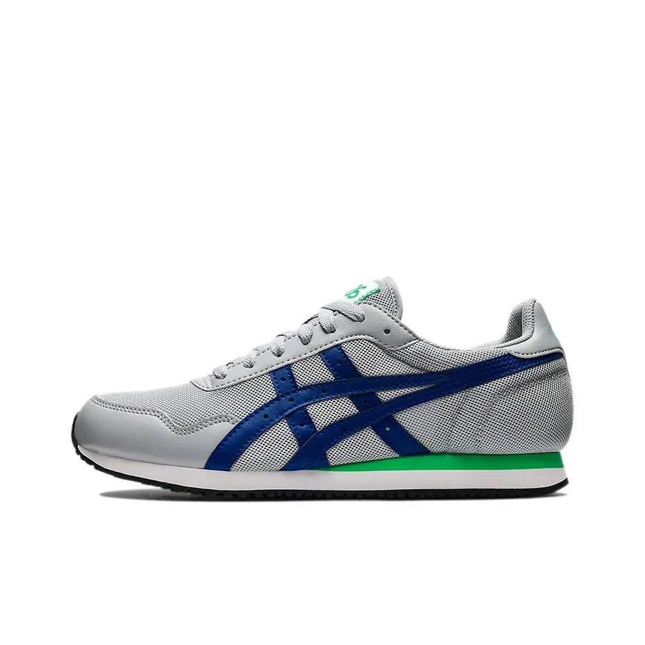 Asics Tiger Runner Running Shoes Unisex Low Top Gray/Blue