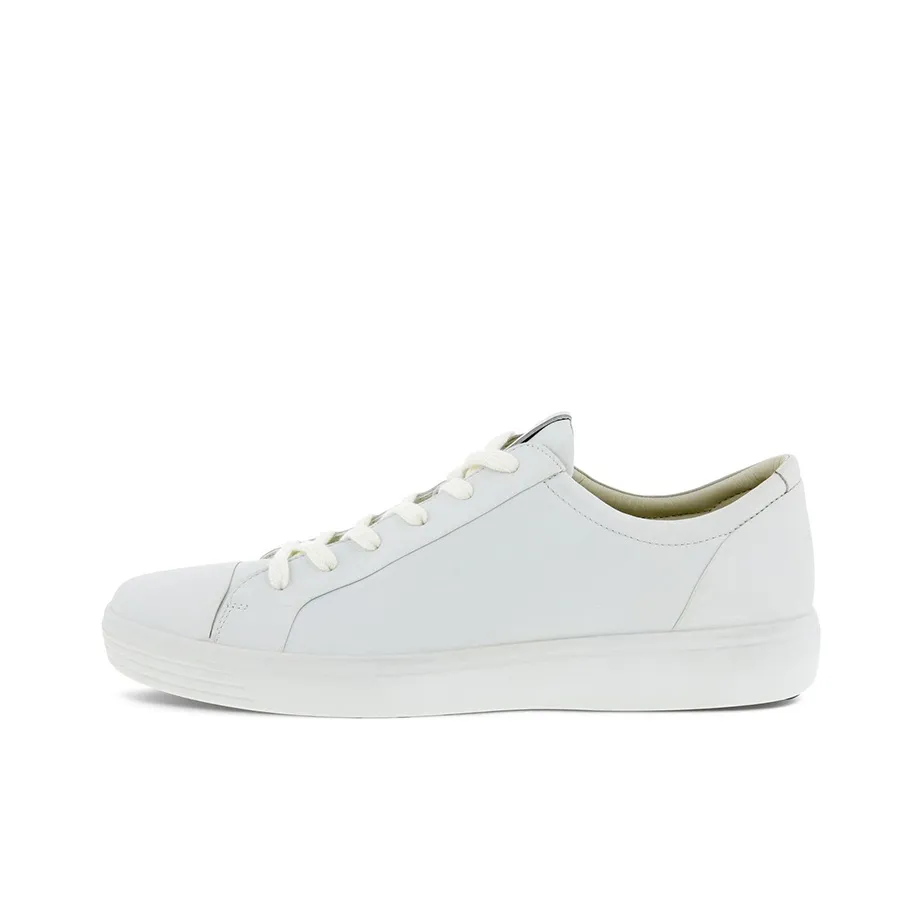 Ecco Soft 7 Skateboard Shoes Men's Low Top White